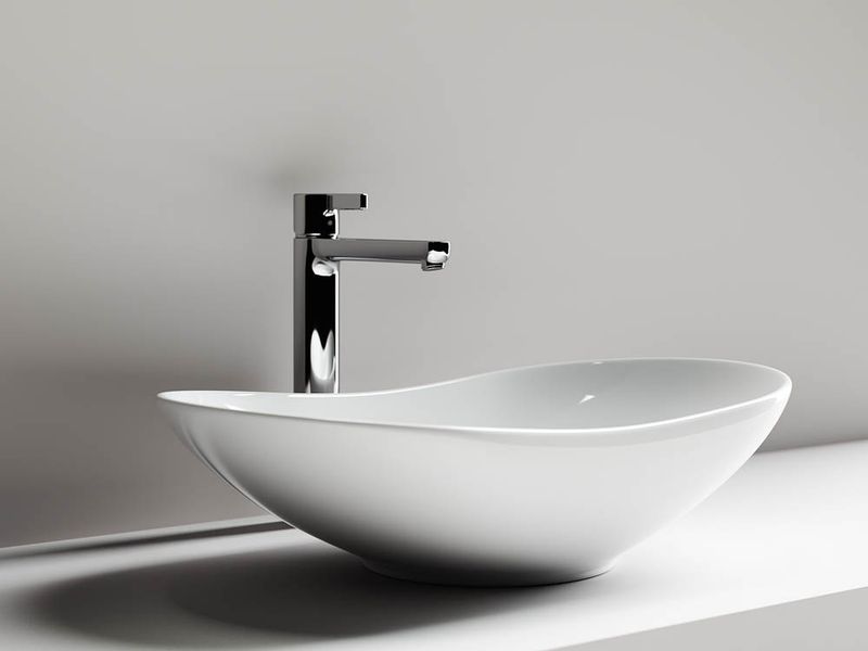 Раковина накладная Ceramica Nova Element CN6015 62x36 (белый), без донного клапана
