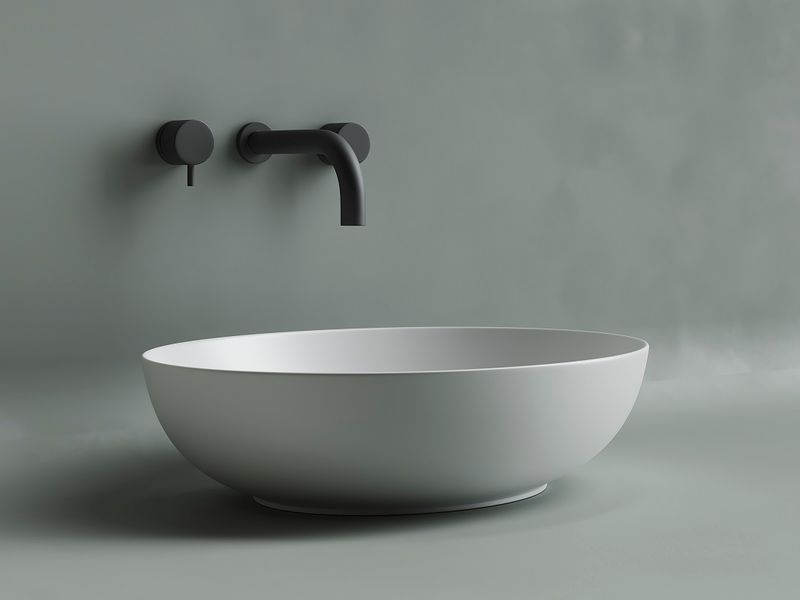Раковина накладная Ceramica Nova Element CN6017MW 52x39.5 (белый матовый), без донного клапана