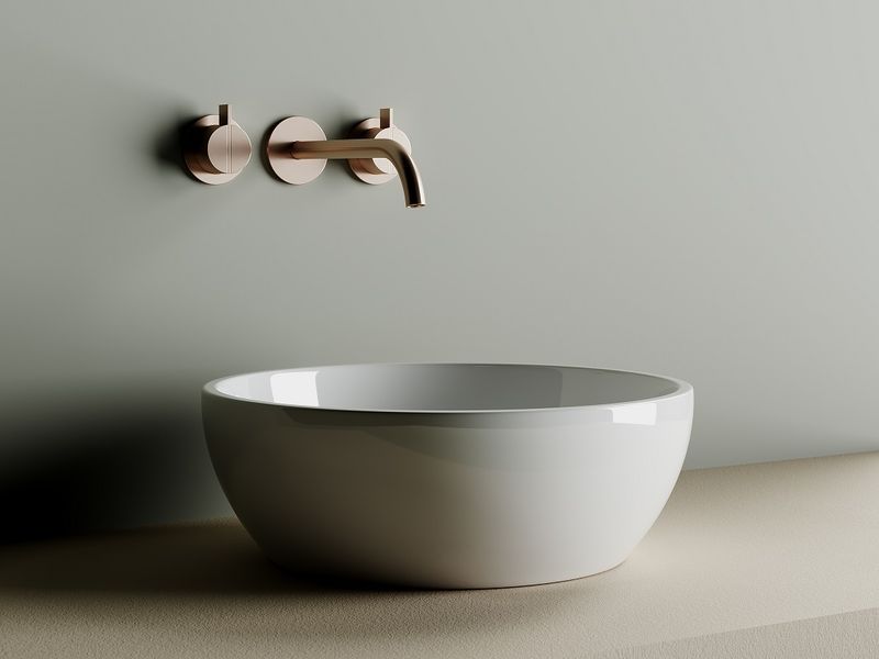 Раковина накладная Ceramica Nova Element CN6021 41x41 (белый), без донного клапана