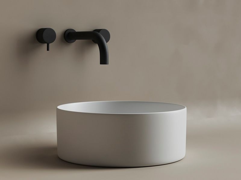 Раковина накладная Ceramica Nova Element CN6032MW 35.8x35.8 (белый матовый), без донного клапана