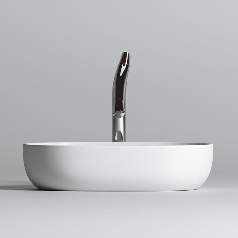 Раковина накладная Ceramica Nova Element CN6047 60x41.5 (белый глянцевый), без донного клапана