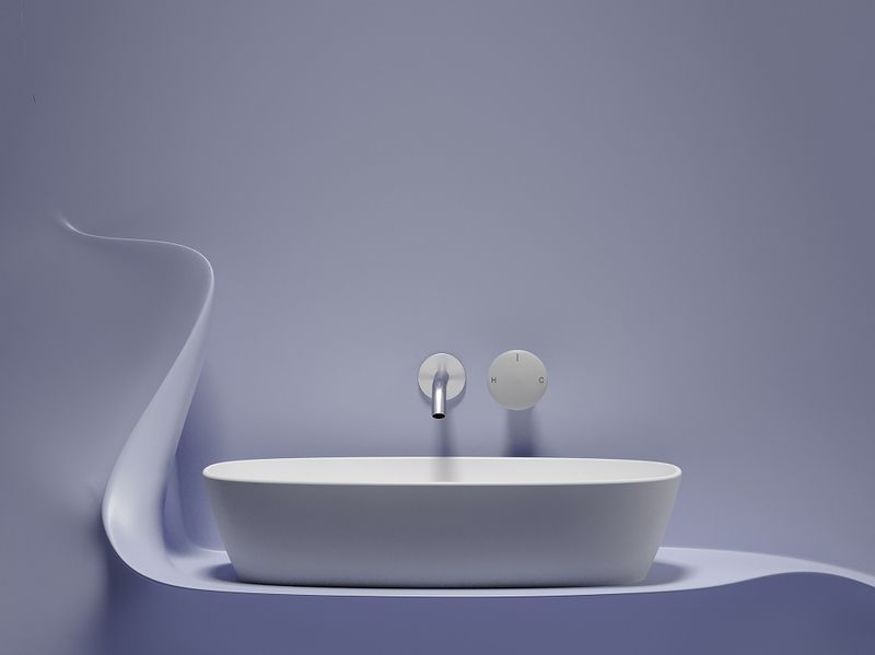 Раковина накладная Ceramicanova Element CN6049MW 60x38x13.8 (белый матовый), без донного клапана