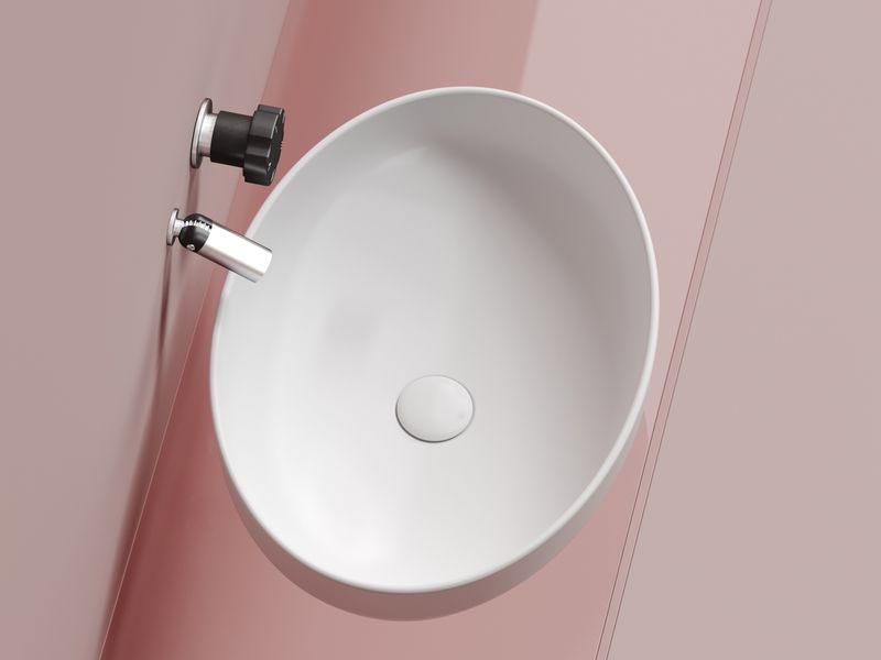 Раковина накладная Ceramicanova Element CN6056MW 50.2x36.3x14.5 (белый матовый), без донного клапана