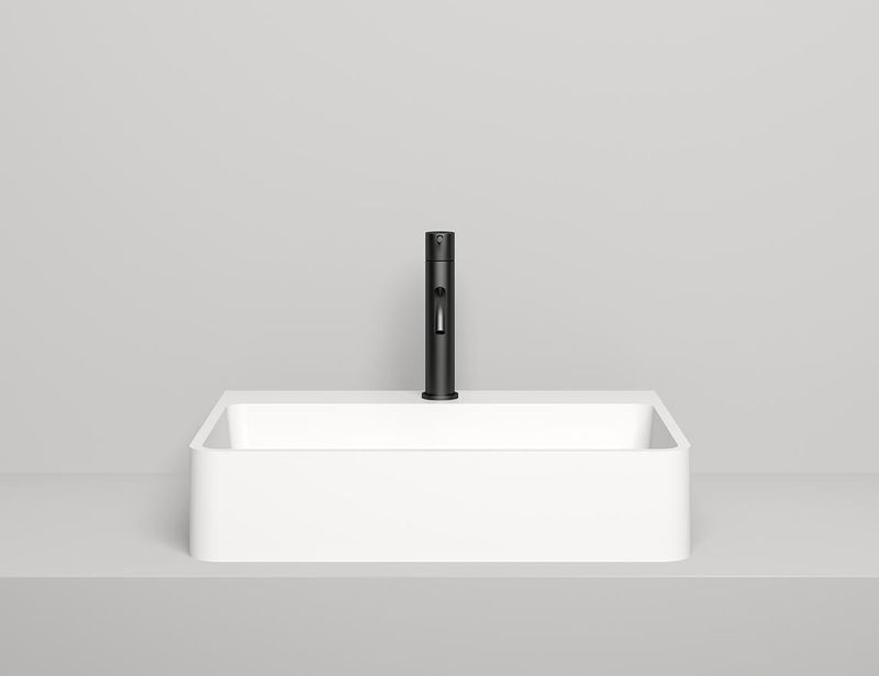 Раковина накладная Salini Ottavia S-Sense 1103101G 59.5x44.5x12.5 (белый глянцевый), без донного клапана