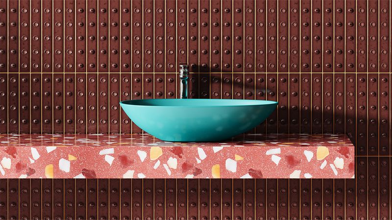 Раковина накладная Salini S-Stone Paola 1101201SMF 58x34.5x14 (покраска RAL полностью), без донного клапана