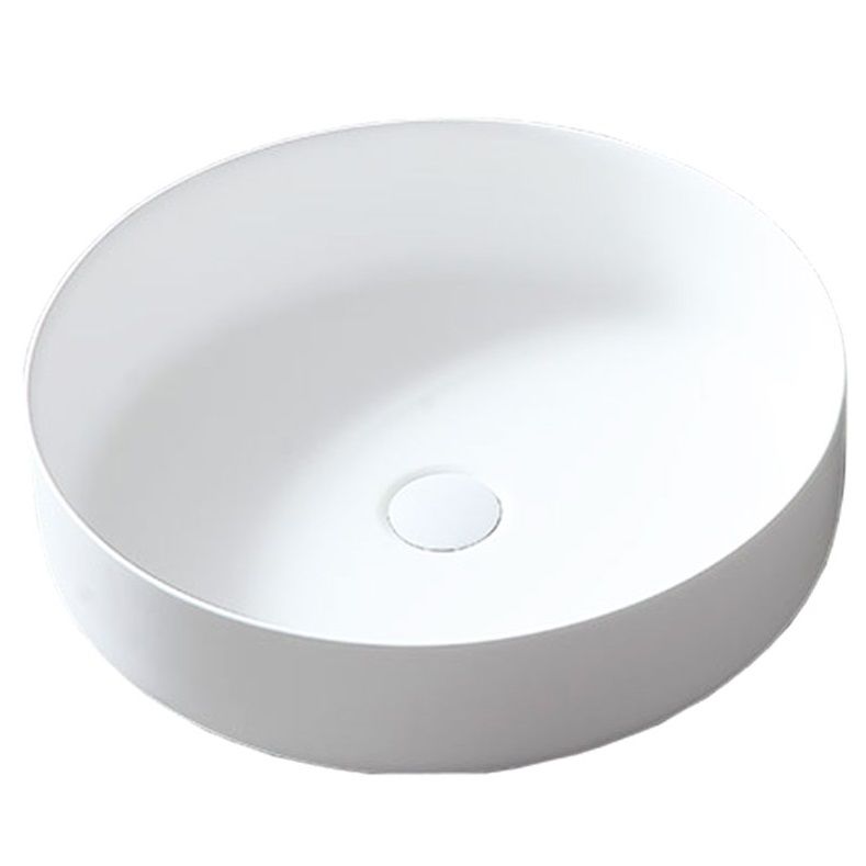 Раковина накладная Vincea Solid surface VBS-6S16MW 45x45x13 (белый матовый)