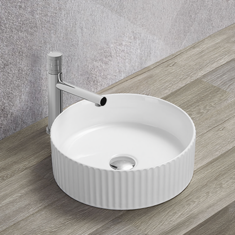 Раковина накладная Vincea VBS-501 36x36x11.5 (белый), без перелива