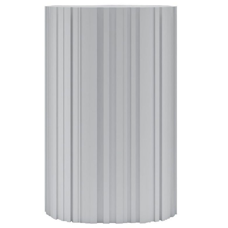 Раковина напольная Abber Stein AS2551-H 58x38x90 (белый матовый), с отверстием для монтажа, искусственный камень