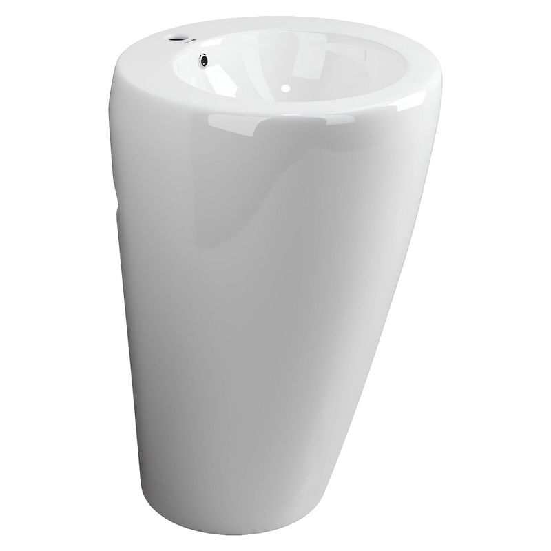 Раковина напольная Ceramica Nova Element CN1807 55x51.5 (белый), моноблок