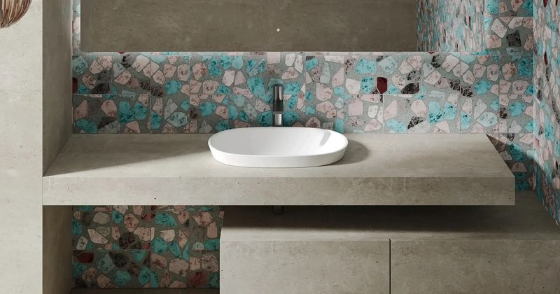 Раковина полувстраиваемая Salini Marea S-Stone 1802201M 64.5x38.7x16.5 (белый матовый), без донного клапана