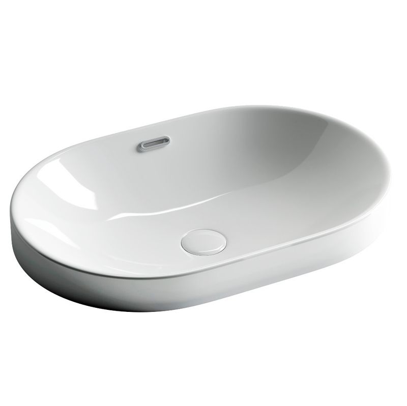 Раковина встраиваемая Ceramica Nova Element CN5020 60x40 (белый), без донного клапана