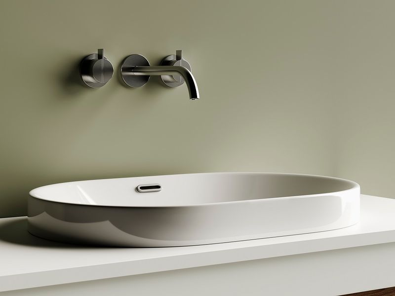 Раковина встраиваемая Ceramica Nova Element CN5020 60x40 (белый), без донного клапана