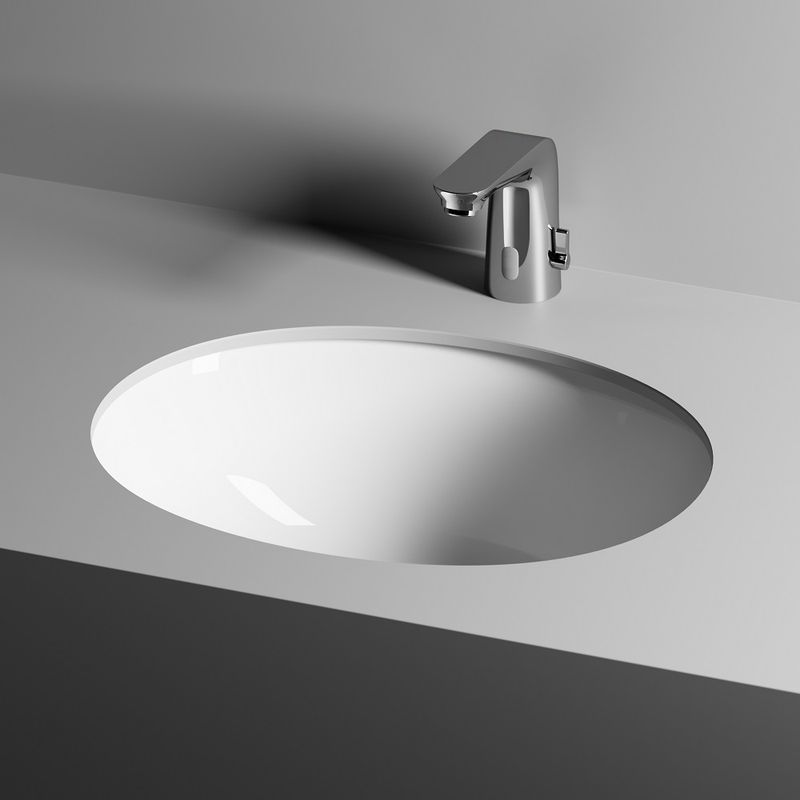 Раковина встраиваемая Ceramica Nova Element CN6042 50x40 (белый), без донного клапана