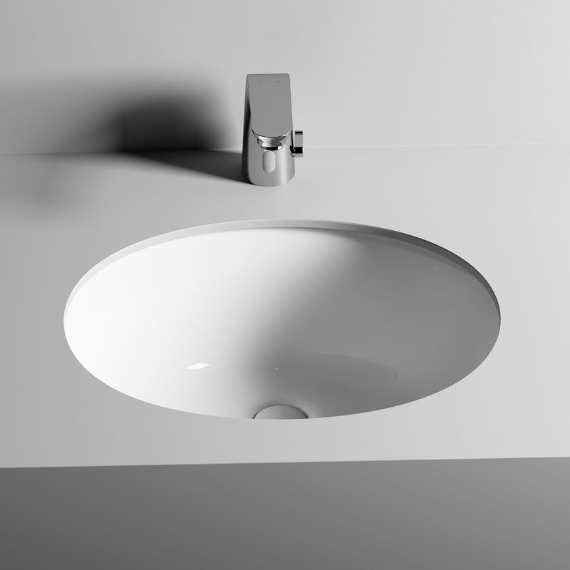 Раковина встраиваемая Ceramica Nova Element CN6042 50x40 (белый), без донного клапана