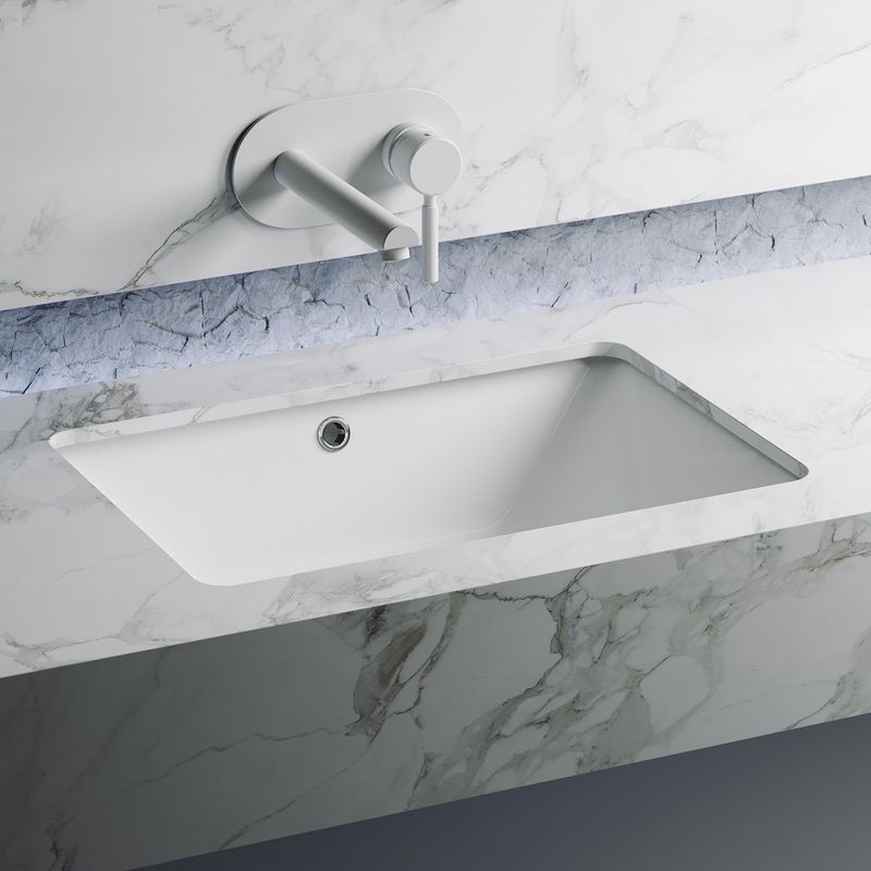 Раковина встраиваемая Ceramica Nova Element CN6045 55x40 (белый), без донного клапана