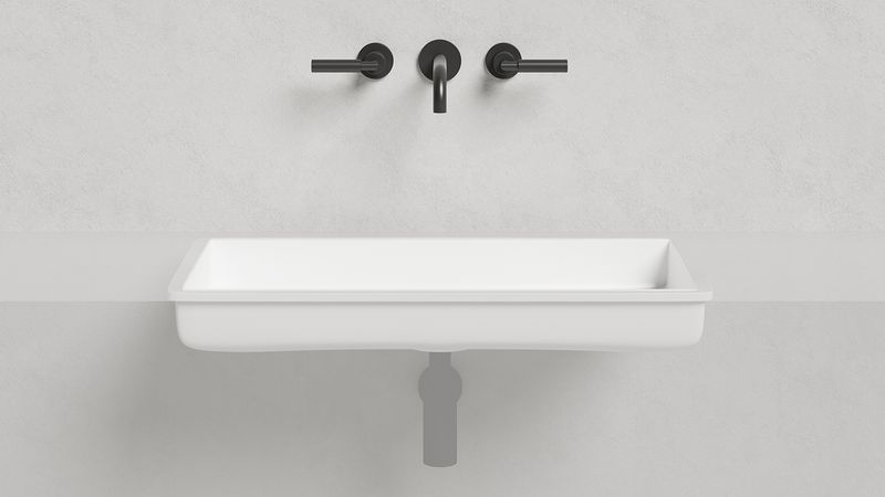 Раковина встраиваемая Salini Marea S-Sense 1802110G 74.7x40x13 (белый глянцевый), без донного клапана