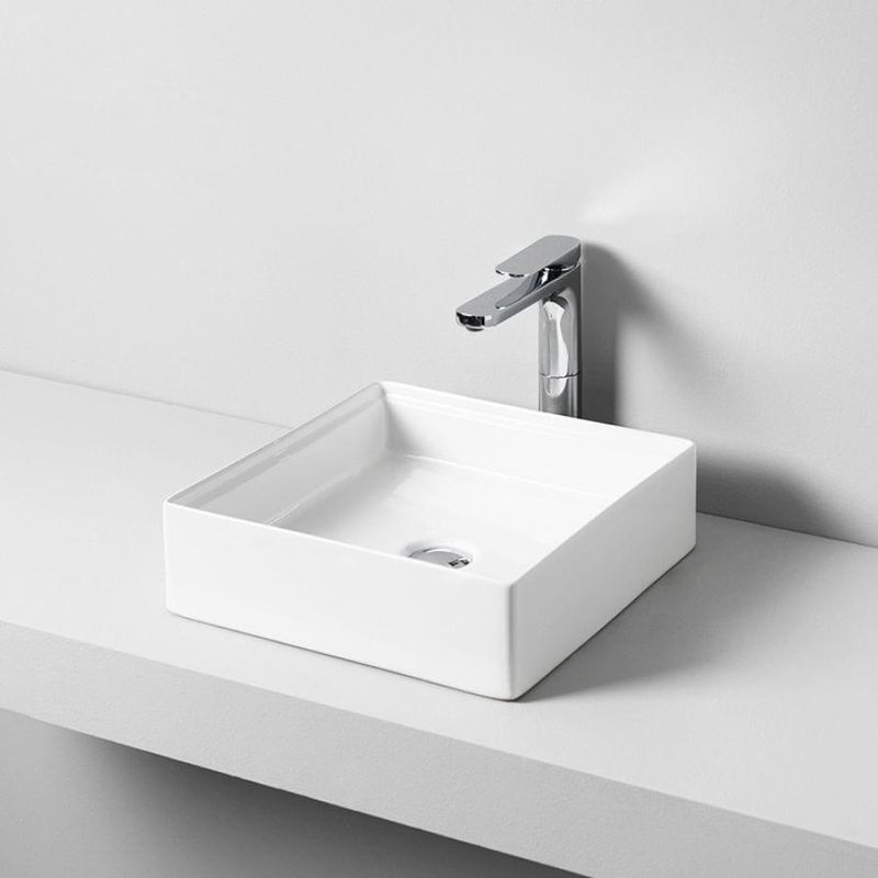 Раковина накладная Artceram Scalino SCL001 01 00 bi 38х38