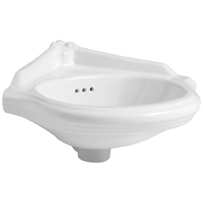 Раковина подвесная угловая Azzurra Jubilaeum JULS0353500MBI/(JUB35/AN bi)*0 35х35