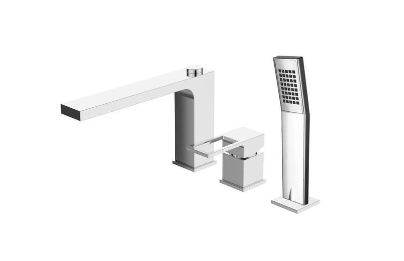 Смеситель для ванны и душа BelBagno Romano ROM-BVD-CRM