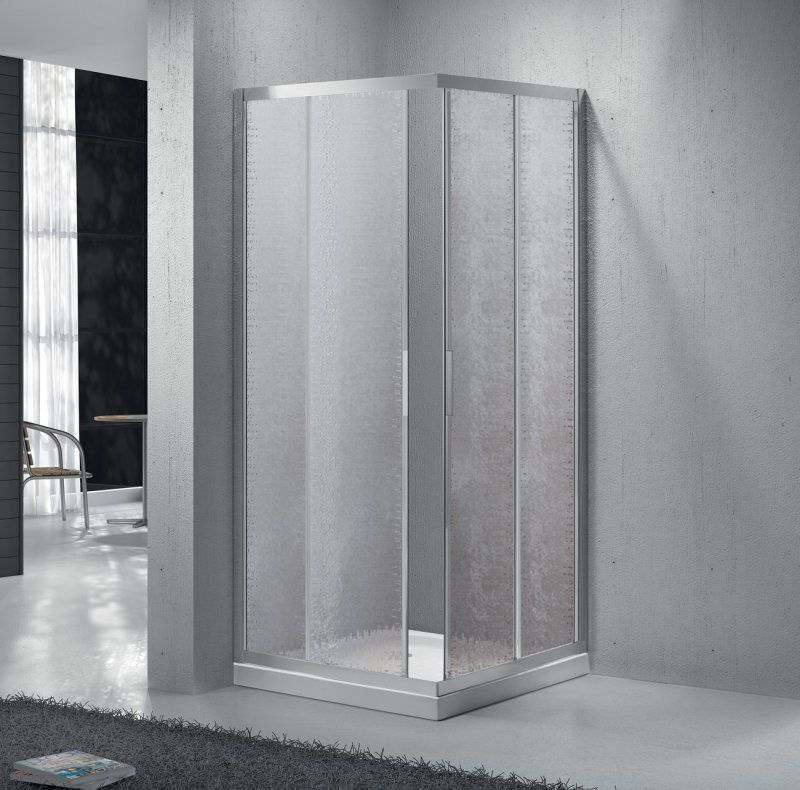 Душевой уголок BelBagno Sela SELA-A-2-95-Ch-Cr 95x95