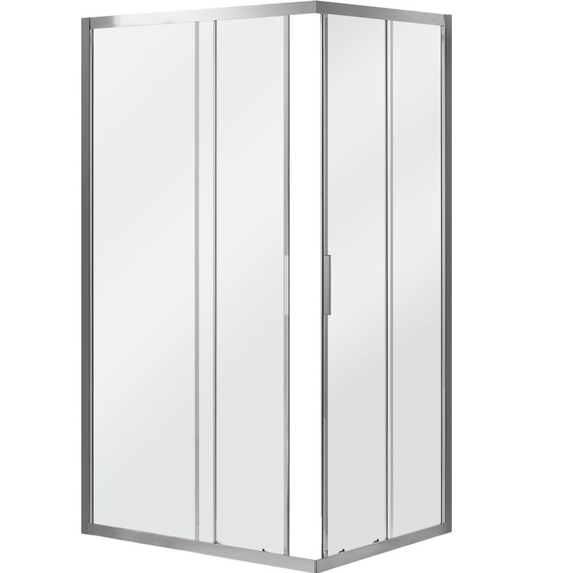 Душевой уголок BelBagno Sela SELA-AH-2-100/80-P-Cr 100x80