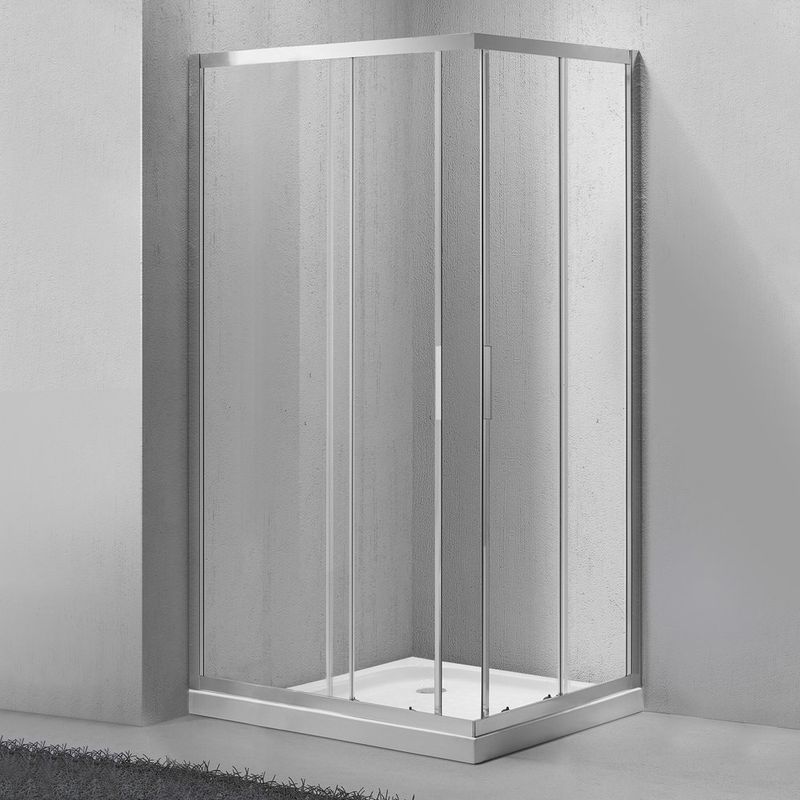 Душевой уголок BelBagno Sela SELA-AH-2-100/80-C-Cr 100x80