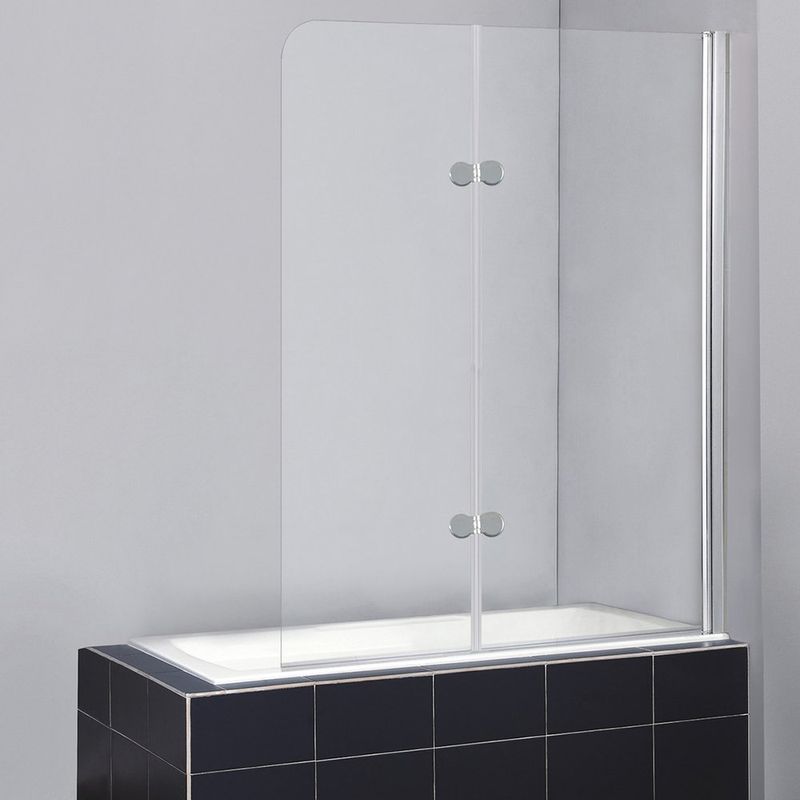 Шторка на ванну BelBagno Sela SELA-V-21-120/140-C-Cr 120x140