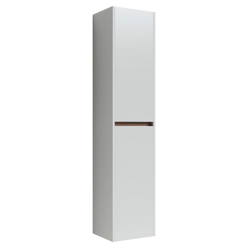 Шкаф-пенал  Sancos Smart PSM35W 35х30х160 (белый), глянец