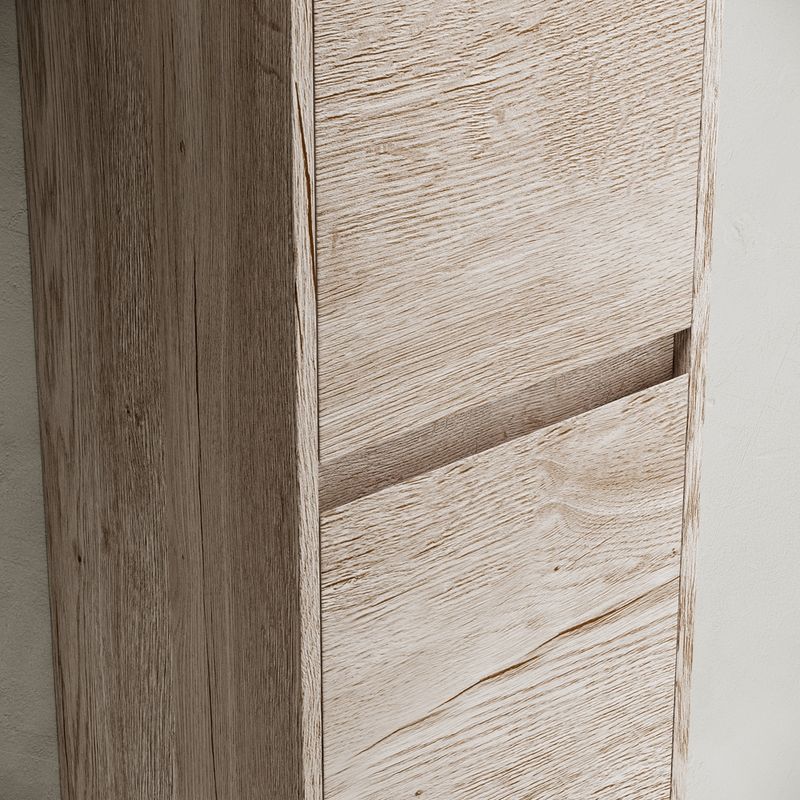 Шкаф-пенал напольный Sancos Либра напольная (Libra Floor) PLB35FEG 35x30x187 (дуб галифакс)