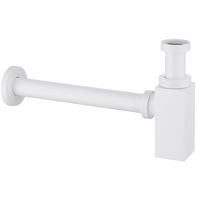 Сифон для раковины Abber Bequem AF0031W (белый матовый)