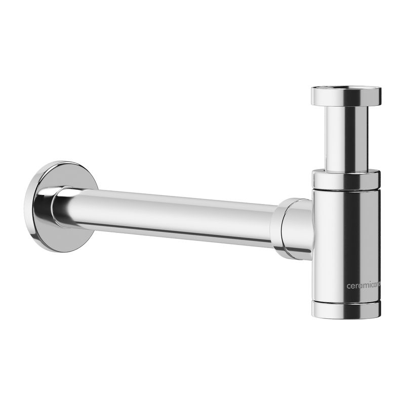 Сифон для раковины Ceramica Nova 70001CH (хром), с гидрозатвором