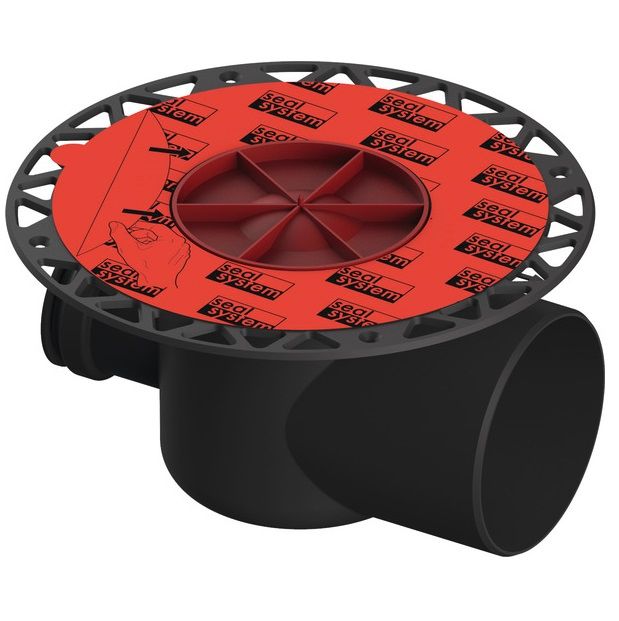 Сифон горизонтальный с универсальным фланцем Seal System Tece TECEdrainpoint S DN100 3607500