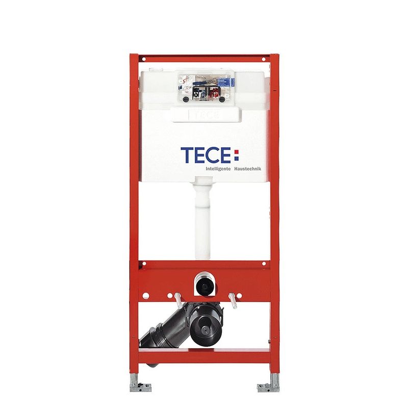 Система инсталляции для унитаза Tece TECE Base K440407 4 в 1 с клавишей смыва (черный матовый)