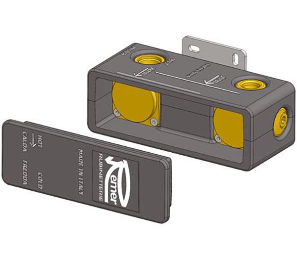 Скрытая часть для смесителя Remer RRBOX15, для раковины