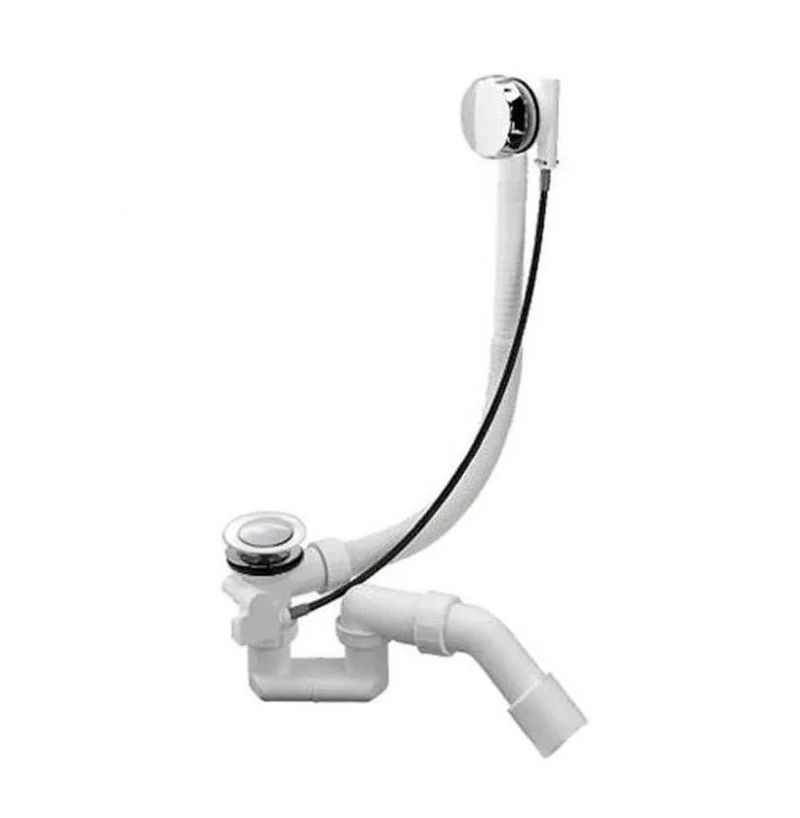 Слив-перелив Aquatek Wirquin ST-0000010 70 см (хром), для ванны