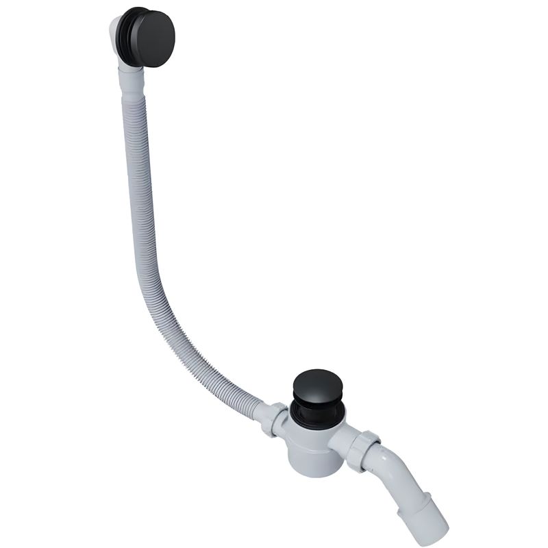 Слив-перелив Excellent Moli ARIN.3210BL 60/80/100 см (черный матовый)