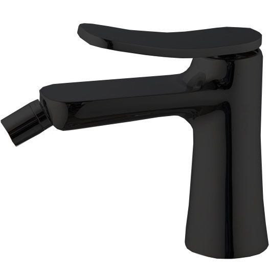 Смеситель для биде Fima Carlo Frattini Flo F3802NS.1 (черный матовый), без донного клапана