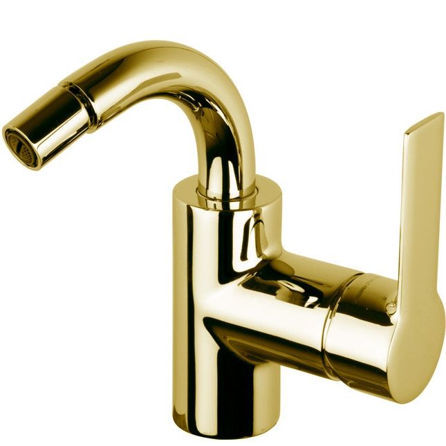Смеситель для биде Fima Carlo Frattini Mast F3152OR.2 (золотой), с донным клапаном
