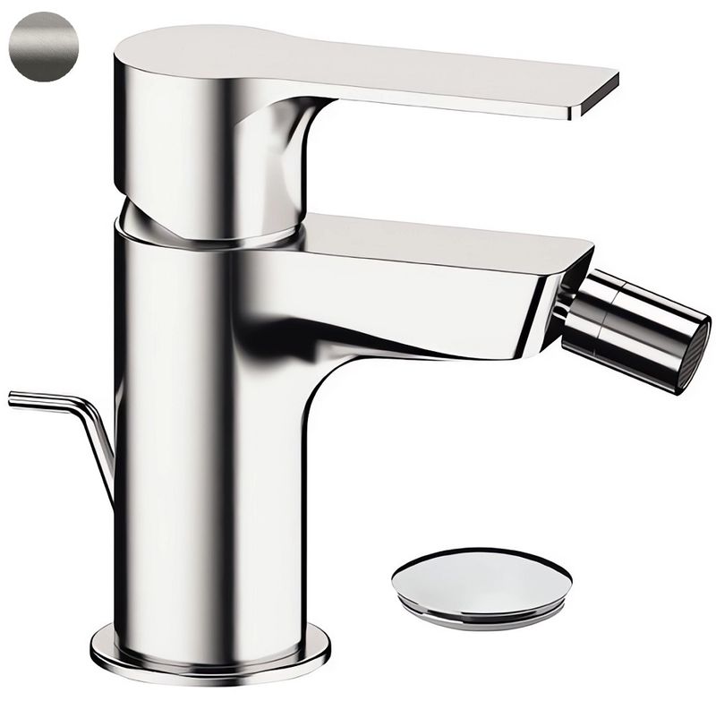Смеситель для биде Remer Energy Matt Brushed Nickel EY20NPO (никель брашированный матовый)