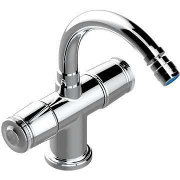 Смеситель для биде THG Corvair Fior di Bosco U8K-A02-3202 (хром), с донным клапаном