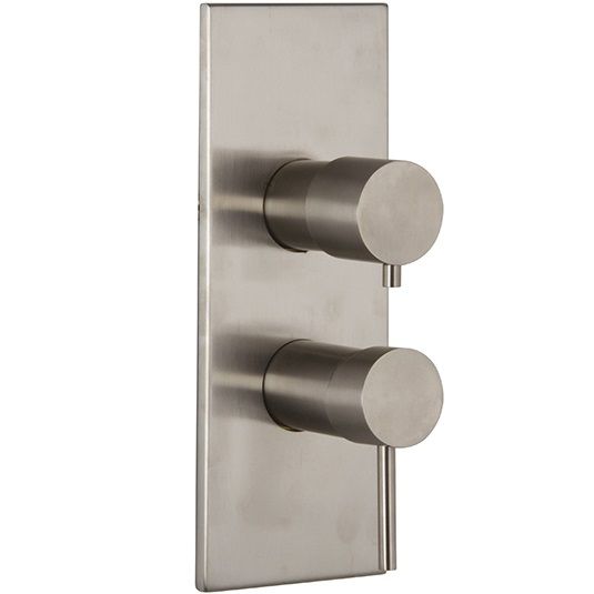 Смеситель для душа скрытого монтажа Fima Carlo Frattini Spillo Steel F3079X6INOX (нержавеющая сталь), 2/3 источника