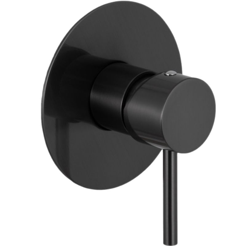 Смеситель для душа скрытого монтажа Remer X Style X30LCFP (черный брашированный хром)