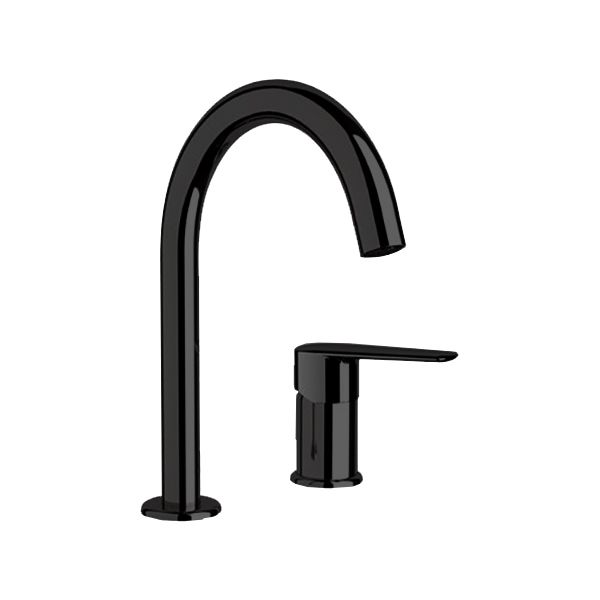 Смеситель для кухни Remer Vanity Brushed Black Chrome V57CFP (черный хром шлифованный)