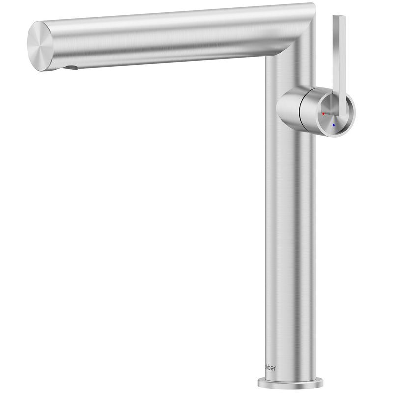 Смеситель для раковины Abber Perfekte 316 AF8A11BST-L (сталь брашированная)