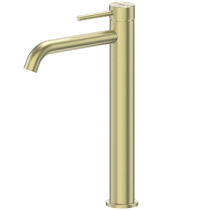 Смеситель для раковины Abber Wasser Kreis 316 AF8111BG-L (золото брашированное)