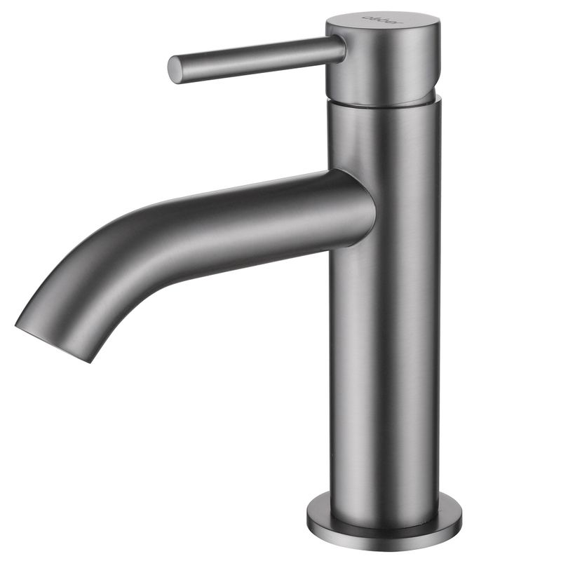 Смеситель для раковины Abber Wasser Kreis AF8110NG (оружейная сталь), без донного клапана