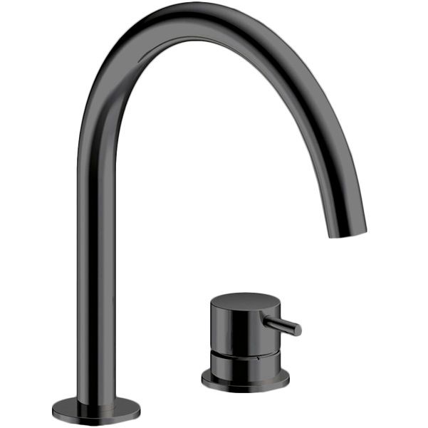 Смеситель для раковины Almar E214005.AB (черный металл брашированный), без донного клапана