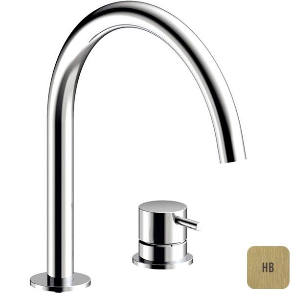Смеситель для раковины Almar E214005.HB (латунь брашированная), без донного клапана