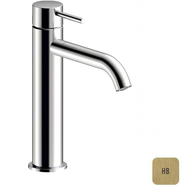 Смеситель для раковины Almar Mixers E214001.HB (латунь брашированная), без донного клапана