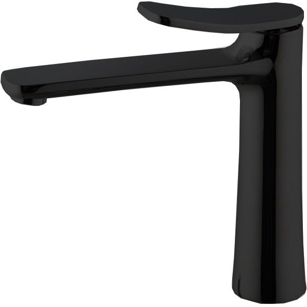 Смеситель для раковины Fima Carlo Frattini Flo F3801LNS.1 (черный матовый), с донным клапаном